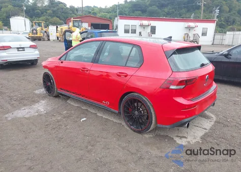 2023 Volkswagen Golf Gti 2.0T 40Th Anniversary Edition из США, поврежденный, VIN WVW9A7CD1PW169219